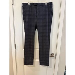 PT01 Pantaloni Torino Kinetic Ultimate Trouser Grey Plaid Fabrizio Giugiaro 52‎
